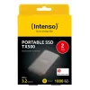 Intenso TX500 - SSD - 2TB - extern (tragbar) - USB 3,2 Gen 2x1 (USB-C Steckverbinder) - braun (3827470)