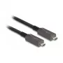 Kabel wideo/adapter DeLOCK 84146 5m USB Type-C Czarny