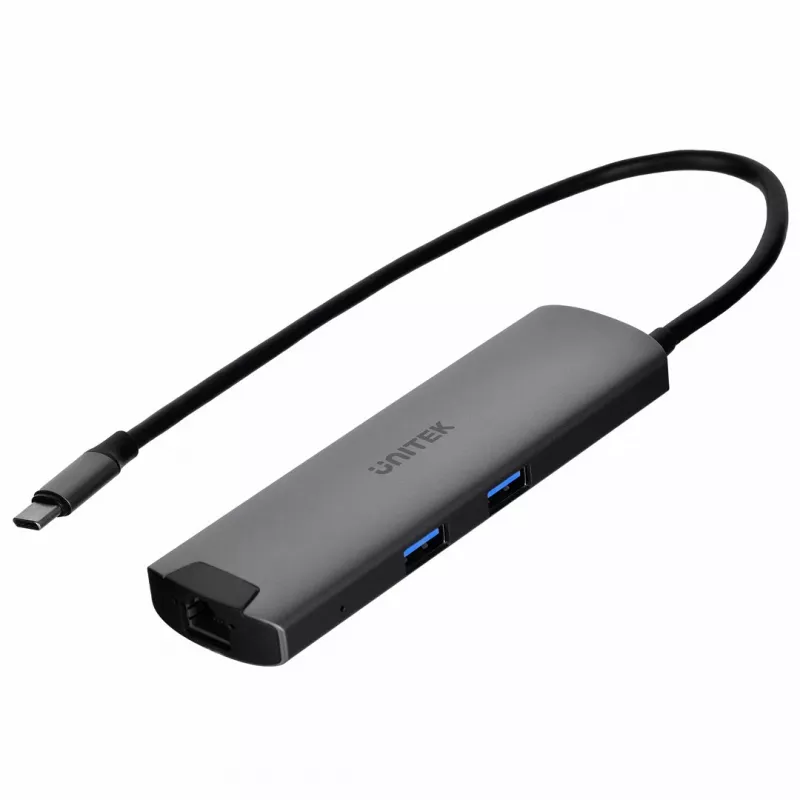 Hub interfejsowy UNITEK H1112F USB 3.2 Gen 1 Type-C
