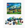 Zestaw LEGO Mobilny Szkolenie Psów Policyjnych z Psem Policyjnym i Wyposażeniem Szkoleniowym