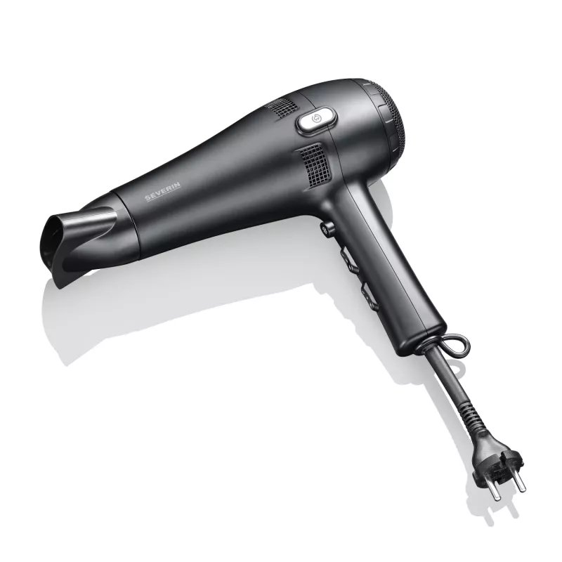 Suszarka do włosów Severin HT 0165 2100 W czarna długość przewodu 1,8 m