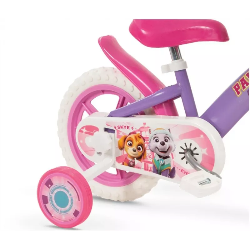 Rower dziecięcy 12 Paw Patrol fioletowy 1180 dziewczęcy TOIMSA
