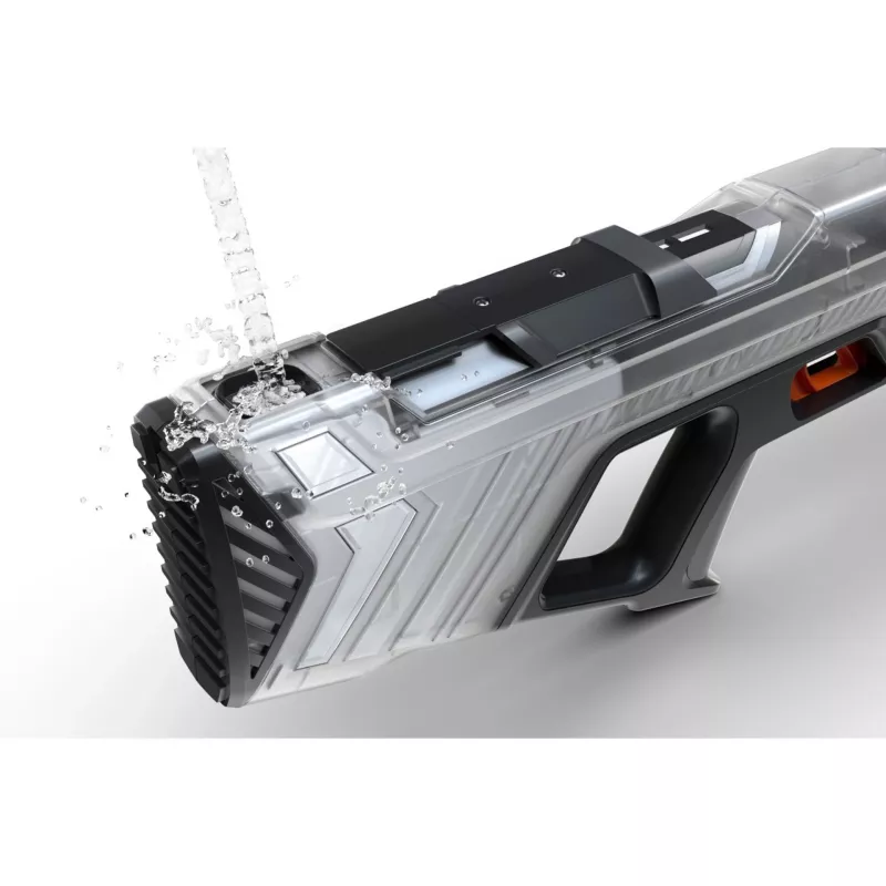 Pistolet na wodę SpyraOne SpyraGO Clear Transparent — kompaktowy, ładowalny miotacz wody SPGO1T