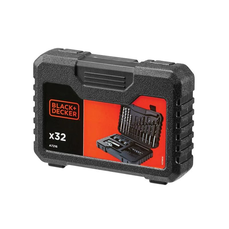 BLACK & DECKER | 32-częściowy zestaw do wiercenia i wkręcania | A7216-XJ
