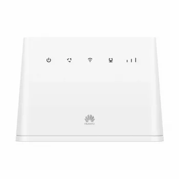 Bezprzewodowy router stołowy HUAWEI B311-221 Jednopasmowy 2,4 GHz Wi‑Fi 4 (802.11n), Gigabit Ethernet, 4G LTE, gniazdo SIM, RJ-11, 12V 1A, biały