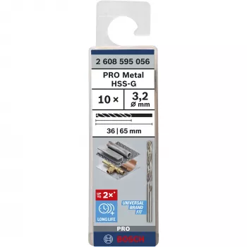 Wiertła kręte Bosch 2608595056 HSS szlifowane 5-10mm