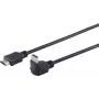 Kabel HDMI ShiverPeaks 2,0 m z kątowną wtyczką, model 22221426
