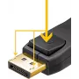Goobay 64849 Kabel DisplayPort 1 m Czarny (64849)