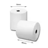 Rolka termiczna Qoltec 51892 80 x 80 | 55g/m2 | 10 szt. | Bez BPA
