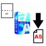 Papier Double A (kategoria A), A5, 80g, 500 arkuszy