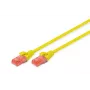 Kabel sieciowy Digitus CAT 6 U/UTP RJ-45 3m Żółty