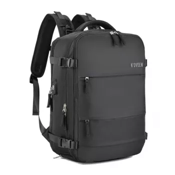 Plecak NOVEEN CTB400 unisex 25 L, poliester, 40×25×20 cm, czarny