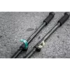 Bayamo Carbon Vario kijki trekkingowe (czarny/jasnobrązowy, 1 para, 105-125 cm)