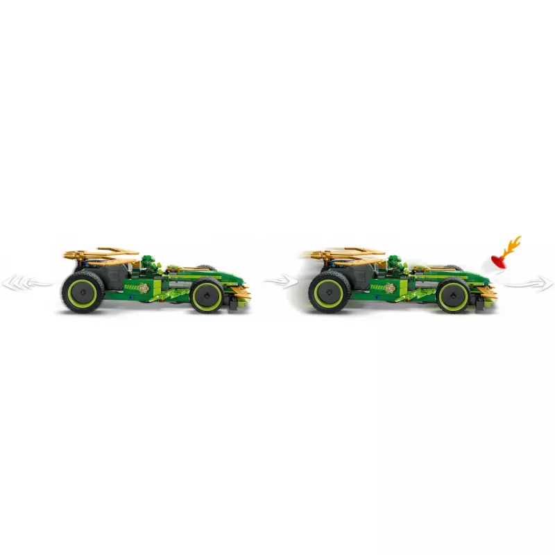 Zestaw konstrukcyjny LEGO NINJAGO Lloyd's Action Speedster 71828, 181 elementów, 2 minifigurki, wiek 7+
