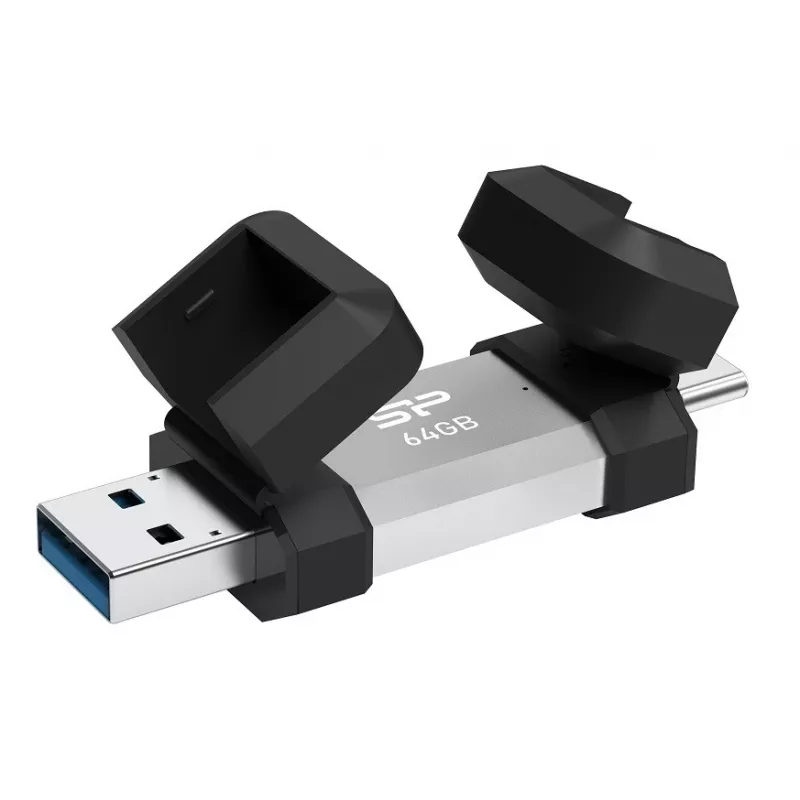 Pamięć USB Silicon Power 64 GB USB Typ-A USB Typ-C SP064GBUC3C51V1S