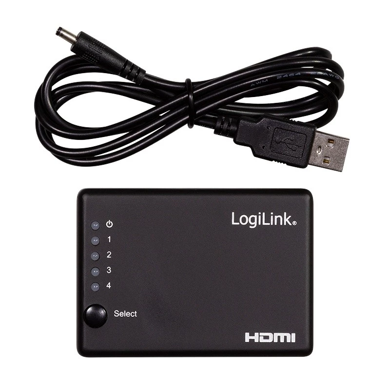 Rozdzielacz HDMI 1x4-port, 4K/30Hz