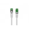 Patchcord kat.7 S/FTP LSZH CU 0,5 m szary Fluke passed