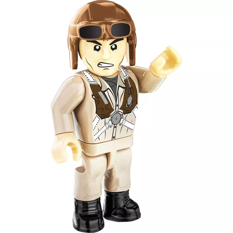 Zestaw konstrukcyjny Cobi Dewoitine D.520 335 elementów II wojna światowa