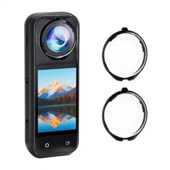 Osłona przeciwsłoneczna Puluz PU749T do kamery Insta360 X5 — akcesorium w formie osłony przeciwsłonecznej