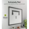 Stały uchwyt ścienny do telewizora WENTRONIC Goobay Ultraslim 70822 XL czarny do płaskich ekranów