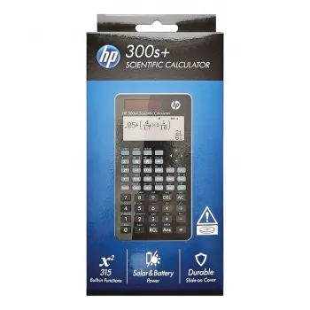 HP Calculator scientific office HP 300SPLUS/INT BX, 315 funkcji, 155x84x20mm, czarny