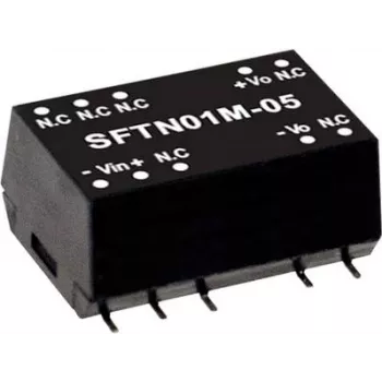 Zasilacz MEAN WELL SFTN01N-15 1 W Wejście 21,6-26,4 V Wyjście 15 V