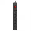 Armac Multi M6 | Listwa zasilająca | ochronnik przepięciowy, 6 gniazd, kabel 5m, czarna