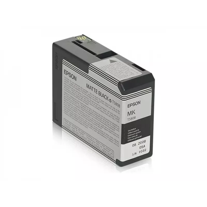 Wkład atramentowy Epson C13T5808 Czarny matowy — Oryginalny wkład Epson, czarny matowy