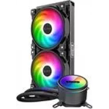Chłodzenie cieczą AIO PCCOOLER GI-CX240 240 mm, 2000 obr./min