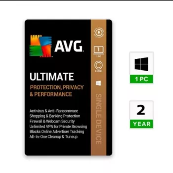 AVG Ultimate klucz (1 PC + VPN, 2 lata)