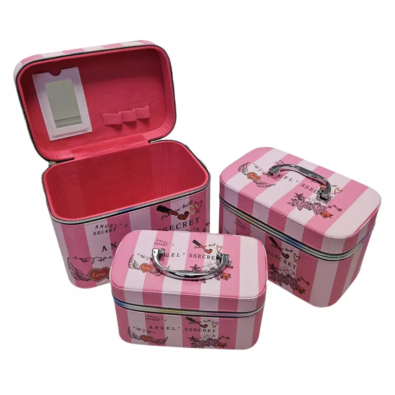 Extralink LIFESTYLE KOSMETYCZKA DAMSKA ORGANIZER KUFEREK NA KOSMETYKI 3W1 245