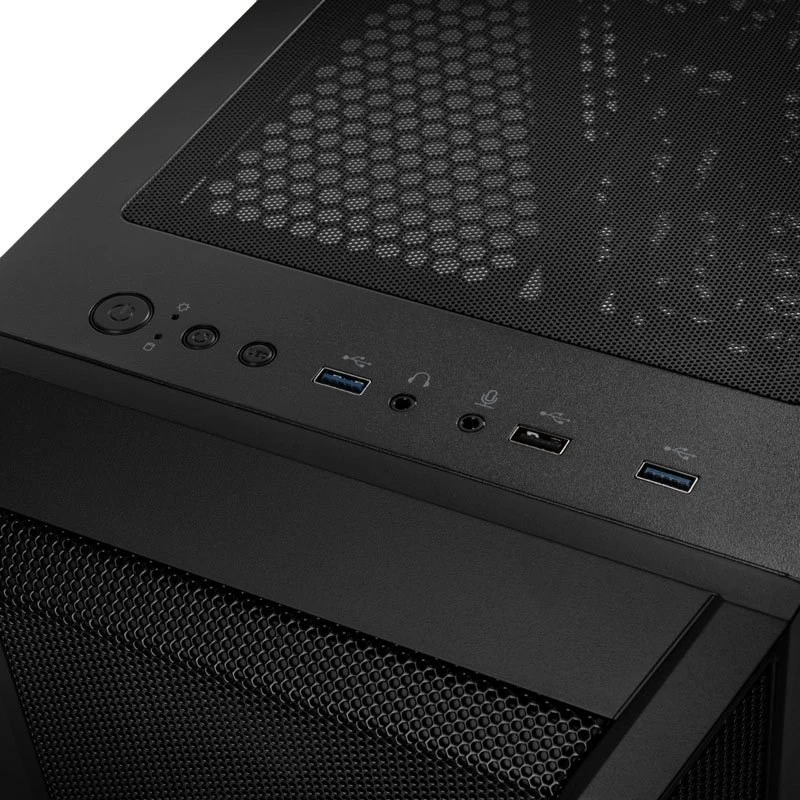 Obudowa Kolink Citadel Mesh RGB Micro-ATX – czarna