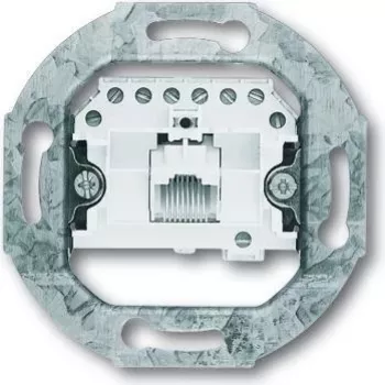 Busch-Jaeger 0230-0-0227 Szaro-białe gniazdo wtykowe (2CKA000230A0227)