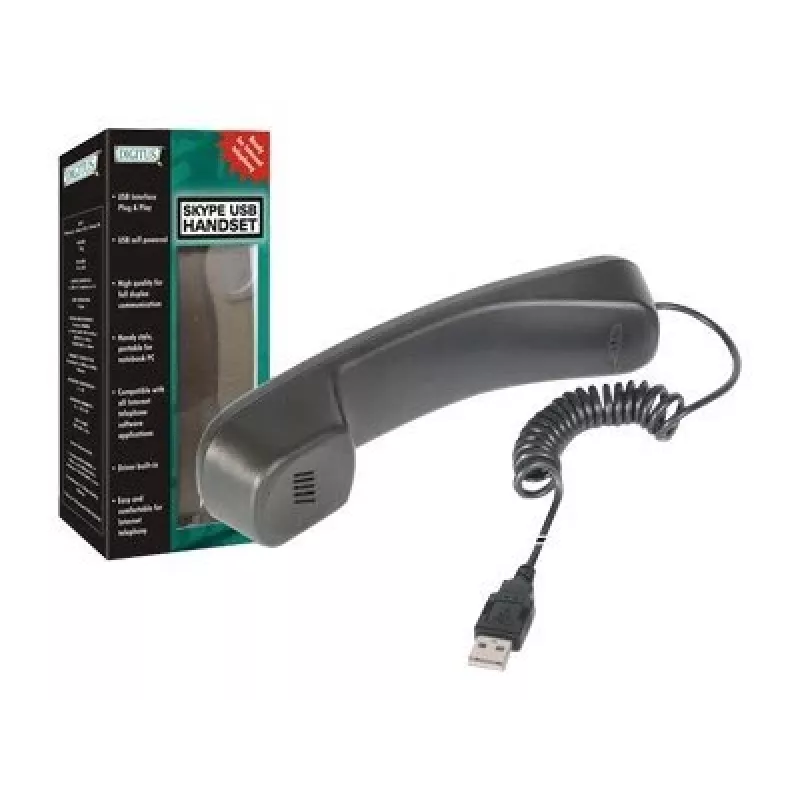 Cyfrowa słuchawka telefoniczna USB Digitus DA-70772