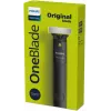 Golarka hybrydowa i trymer Philips OneBlade QP1424/10 — grafitowa, zasilana bateriami, 30 min pracy, nakładki do brody