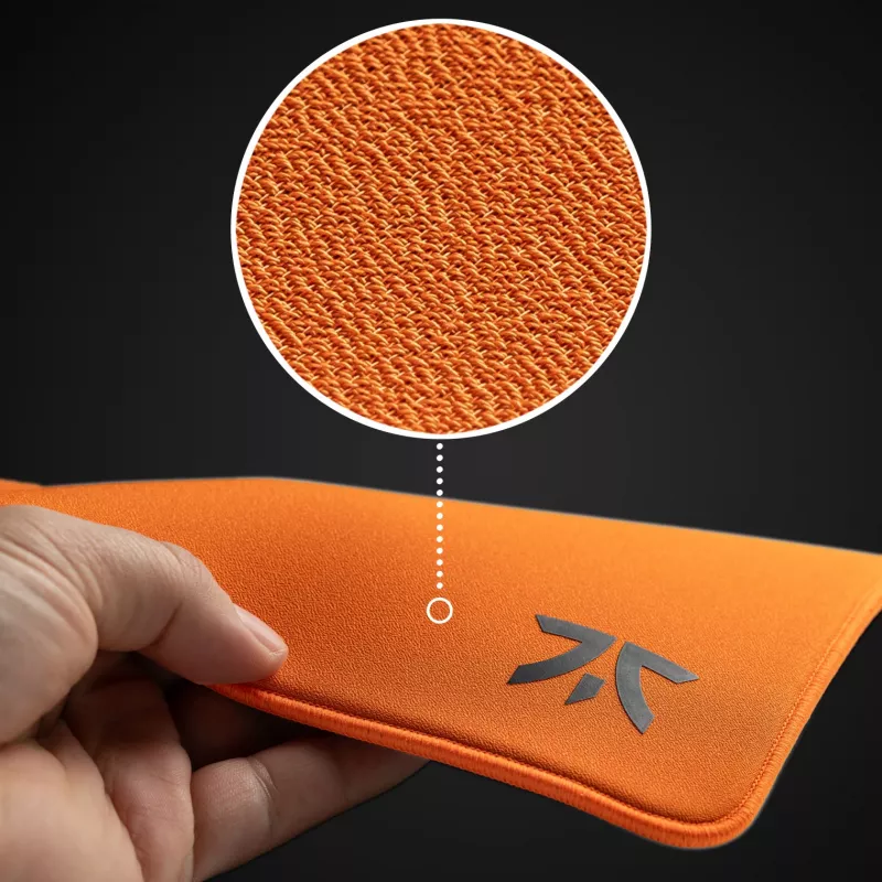 Podkładka pod mysz gamingowa Fnatic DASH2 MAX pomarańczowa
