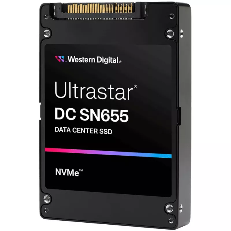 Dysk SSD Western Digital 61,4 TB U.3 PCI Express 4.0 Ultrastar DC SN655