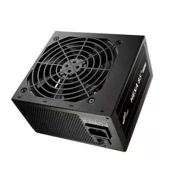 FSP HEXA 85+ PRO 650W Zasilacz ATX ATX2.5 Czarny, 650 W, 100 - 240 V, 50 - 60 Hz, 9 - 4 A, Active, 100 W