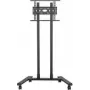 B-TECH wózek mobilny 600x400 -70kg do 75''/pionowo/poziomo (BT8504/BB V2)