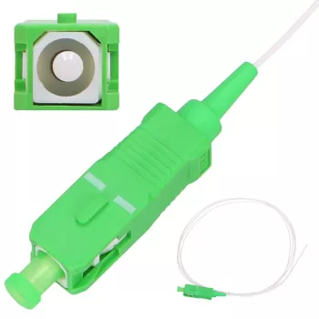 Pigtail SC/APC Single-mode Extralink G.657.A1 900µm FTTH 1.5m, Easy strip, biały
