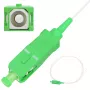 Pigtail SC/APC Single-mode Extralink G.657.A1 900µm FTTH 1.5m, Easy strip, biały
