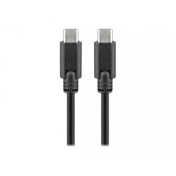 KAB Goobay USB-C™ 3.1 Generation 1 Kabel, czarny, 2m Wtyk USB-C™ > Wtyk USB-C™