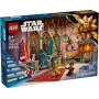 Klocki konstrukcyjne LEGO Star Wars Kalendarz adwentowy 2025 — zestaw 75418, sezonowe minifigurki i modele do zbudowania