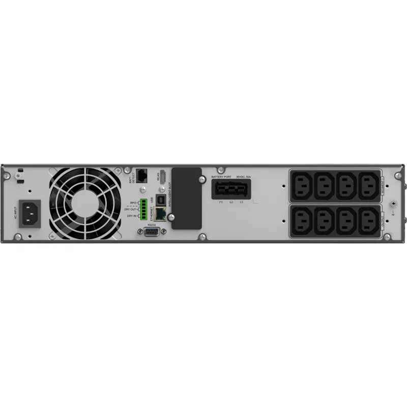 PowerWalker VFI 1500 ICR IoT Podwójna konwersja (Online) 1,5 kVA 1500 W 8 gniazd AC