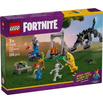 LEGO FORTNITE 77075 Obóz Peely'ego i Sparkpluga