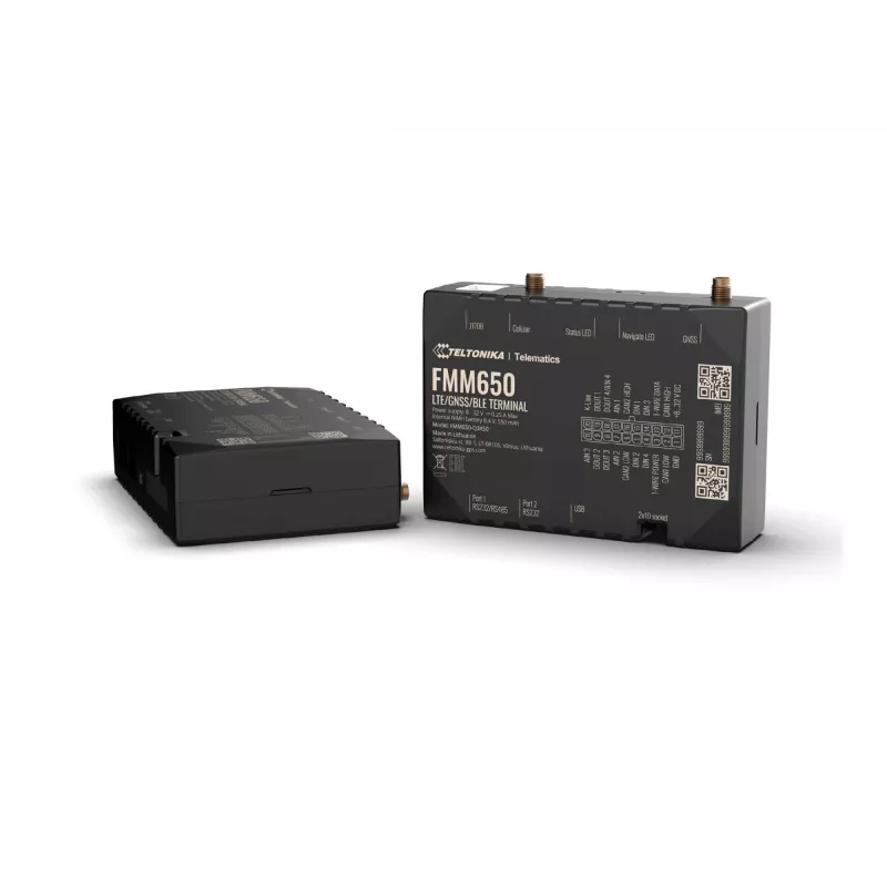 Lokalizator GPS TELTONIKA TELEMATICS FMM650 — łączność 4G, kompaktowa konstrukcja