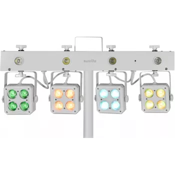 Zestaw oświetlenia LED EUROLITE KLS-180 Compact 180W RGB – kompaktowe oświetlenie sceniczne/imprezowe, 180 W, RGB