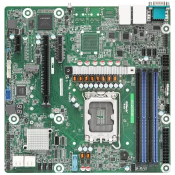 Płyta główna ASRock EC262D4U Intel C262 LGA 1700 micro ATX, 4× DDR5 DIMM, 8× SATA III, 2× LAN, 1× M.2
