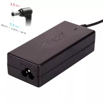 Zasilacz/adapter Akyga AK-ND-17 do użytku wewnętrznego 65 W czarny