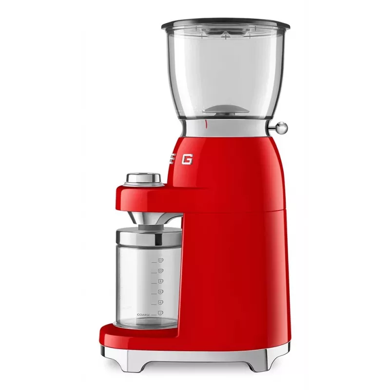 Smeg 50's Style Młynek do kawy CGF11RDEU Czerwony